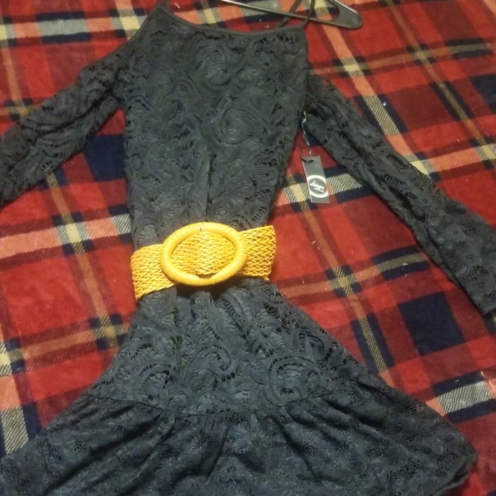 Black dress size m
